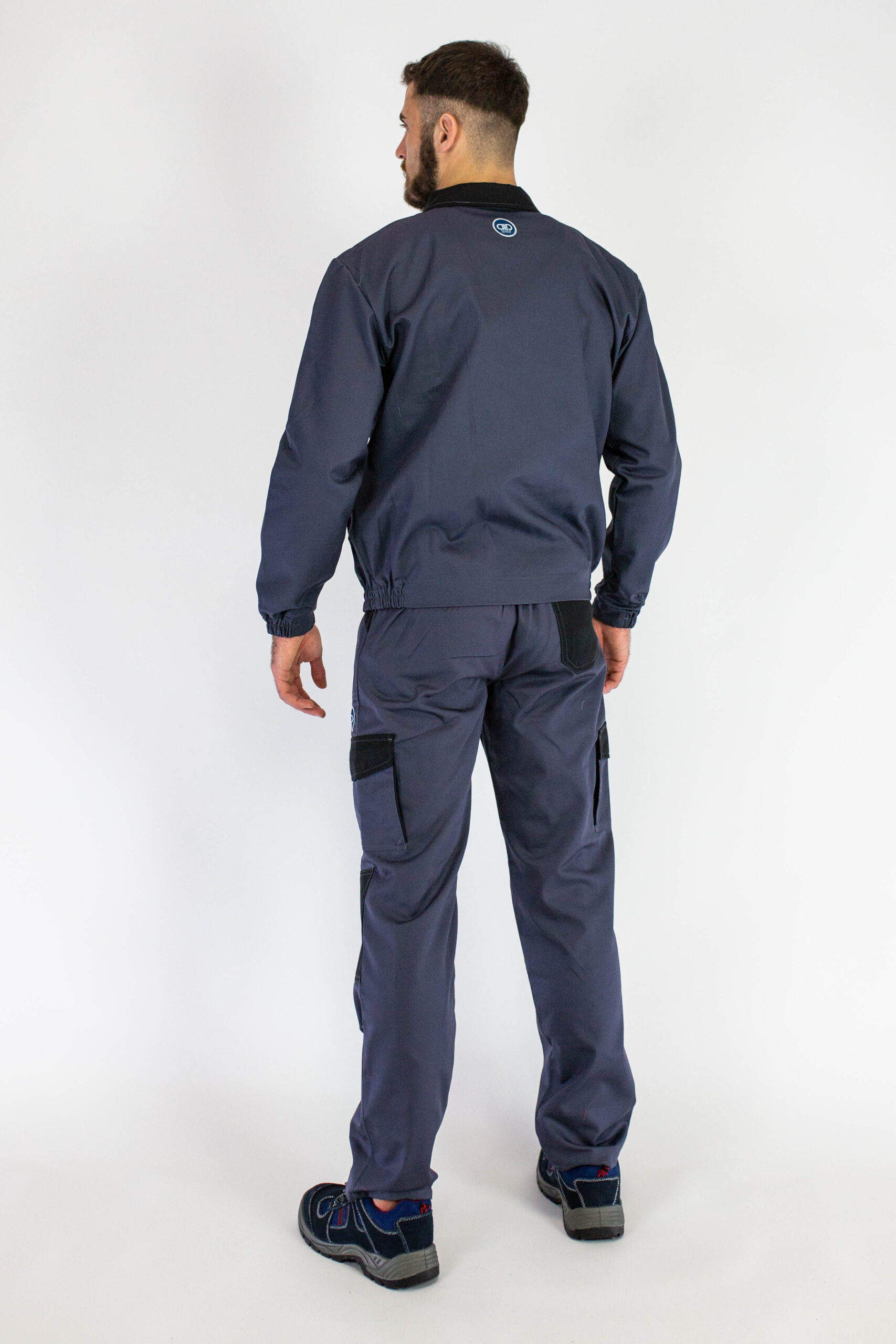 10-Radna uniforma komplet WORK D-11 Sivo crnaaaa