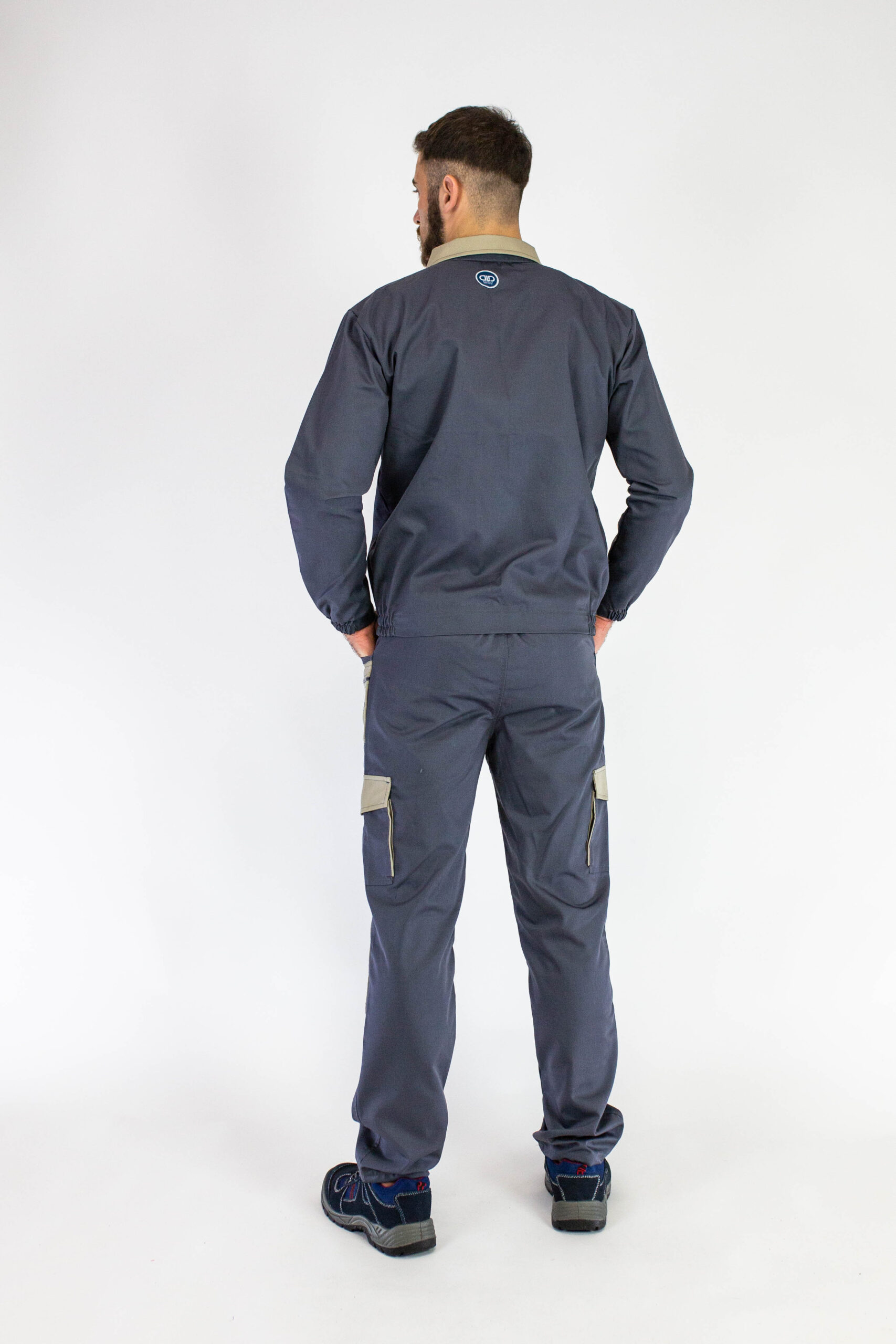 11-Radna uniforma komplet WORK D-10 Siva (3)