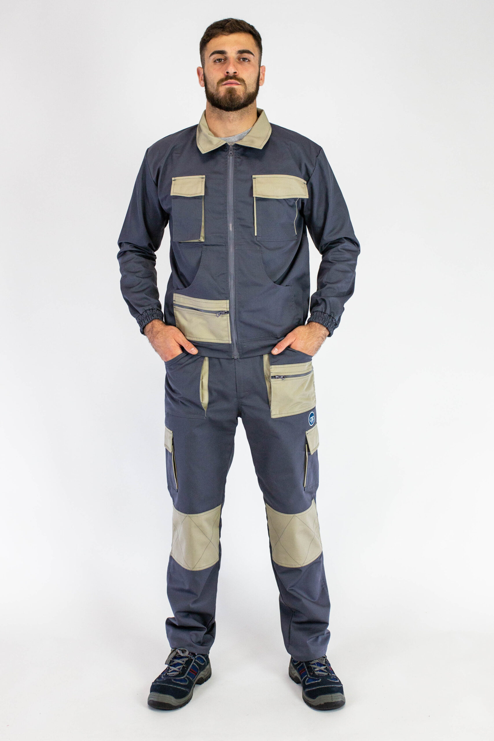 11-Radna uniforma komplet WORK D-10 Sivaa (2)