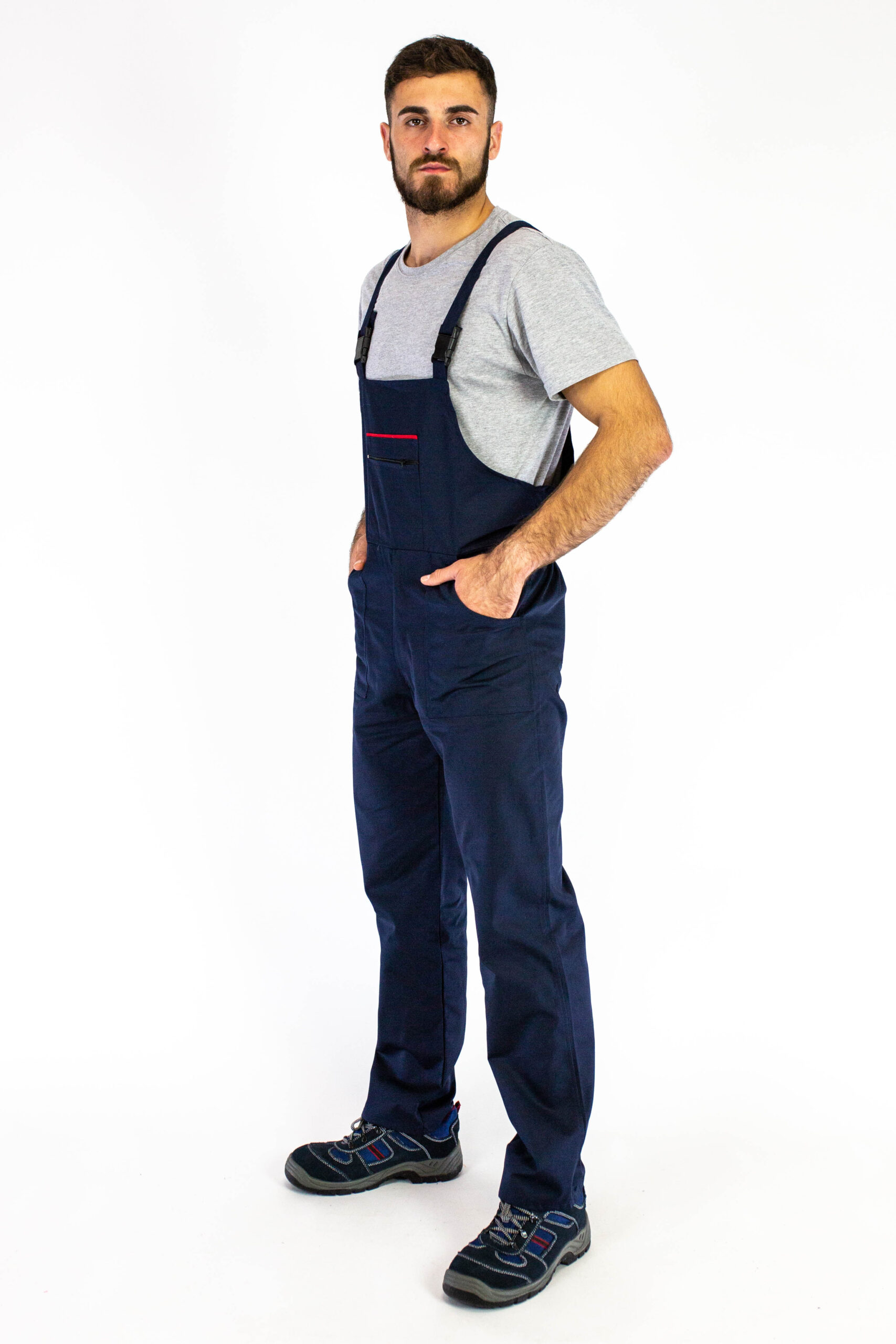 16-Radni polukombinezon WORK D-19 Teget (2)