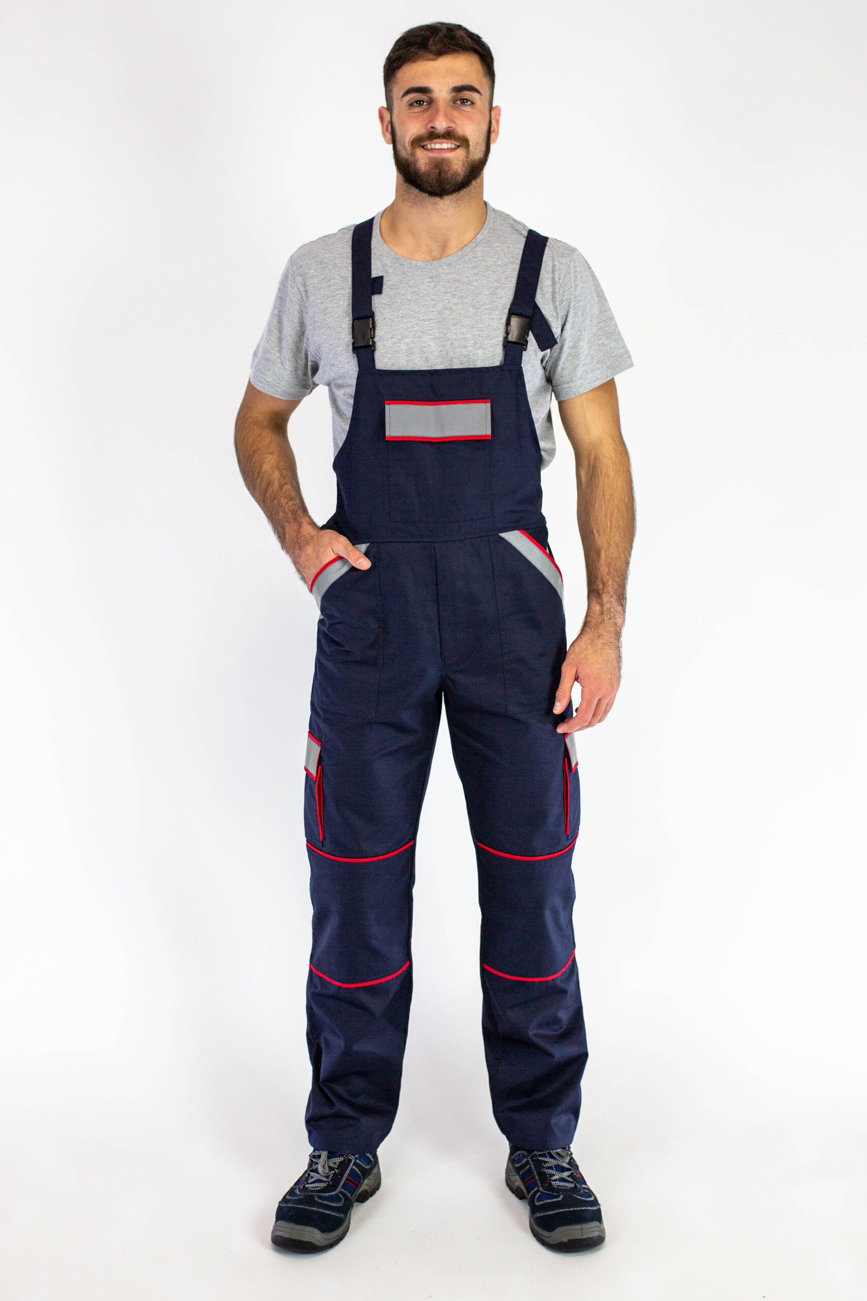 17-Radni polukombinezon PROFY WORK D-4 teget