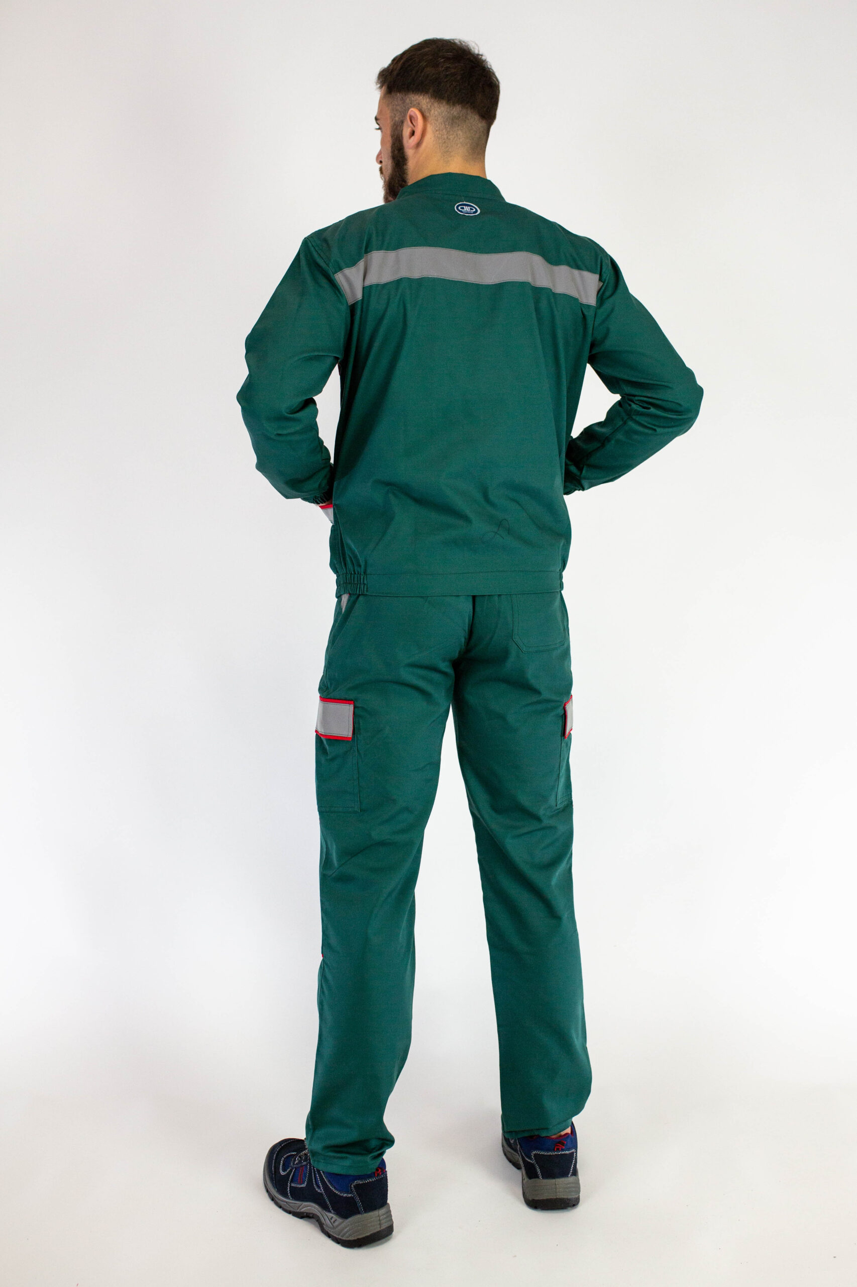 18-Radna uniforma komplet PROFY WORK D-4 Zelena Fluo (3)