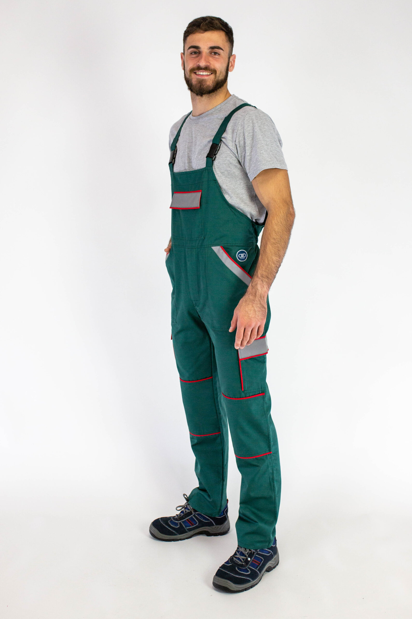 18-Radni polukombinezon PROFY WORK D-4 Zelena Fluo (2)