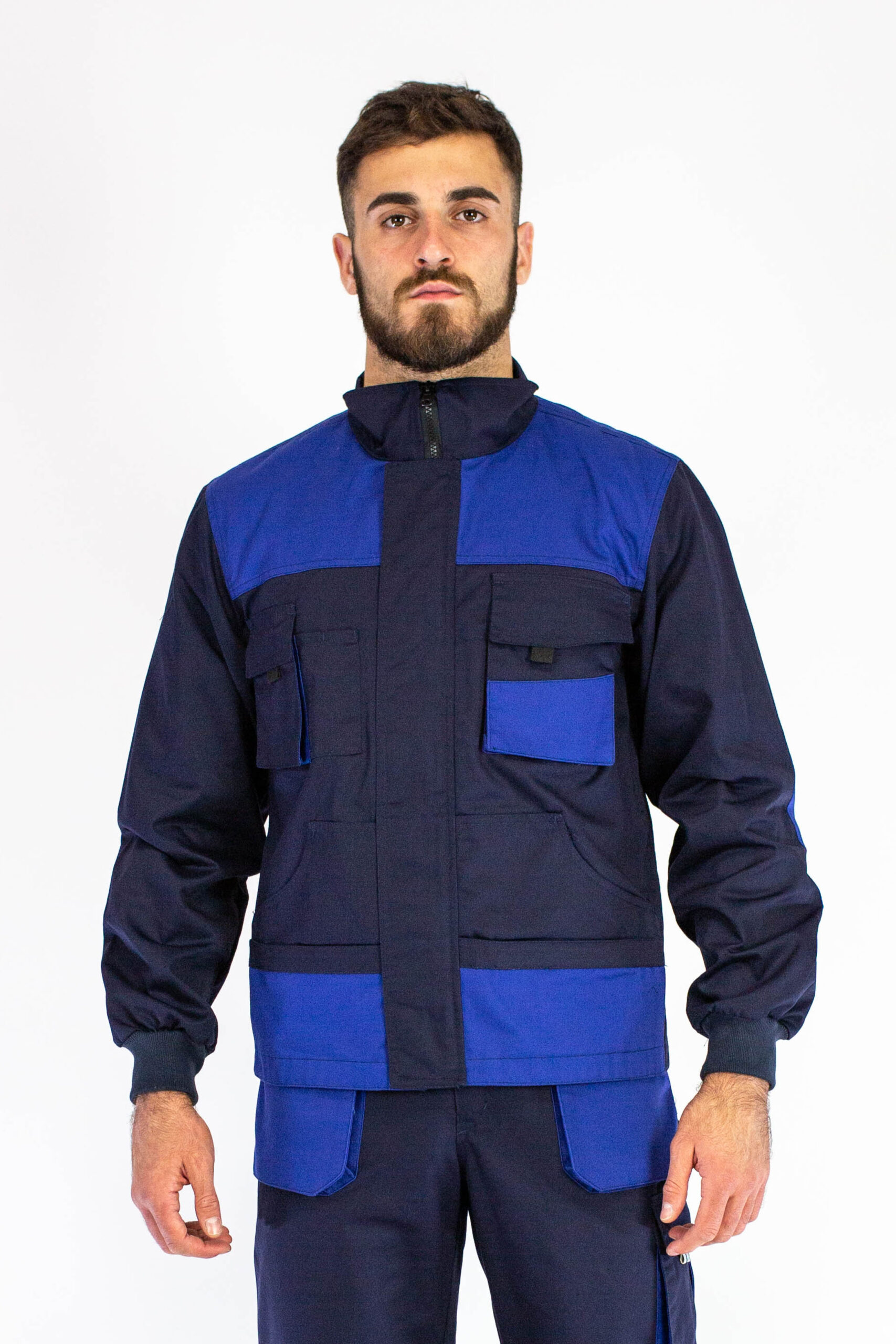 20-Radna bluza PROFY WORK D-24 Crno plavo (2) - Copy