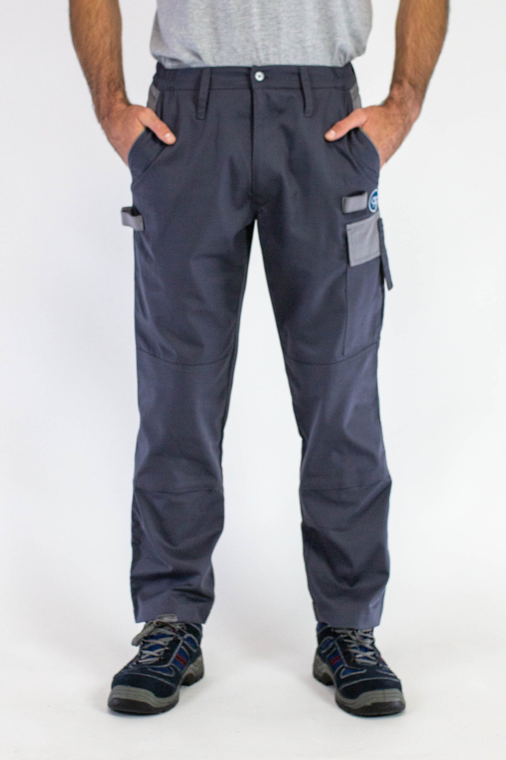 25-Radne pantalone WORK D-6 Sive