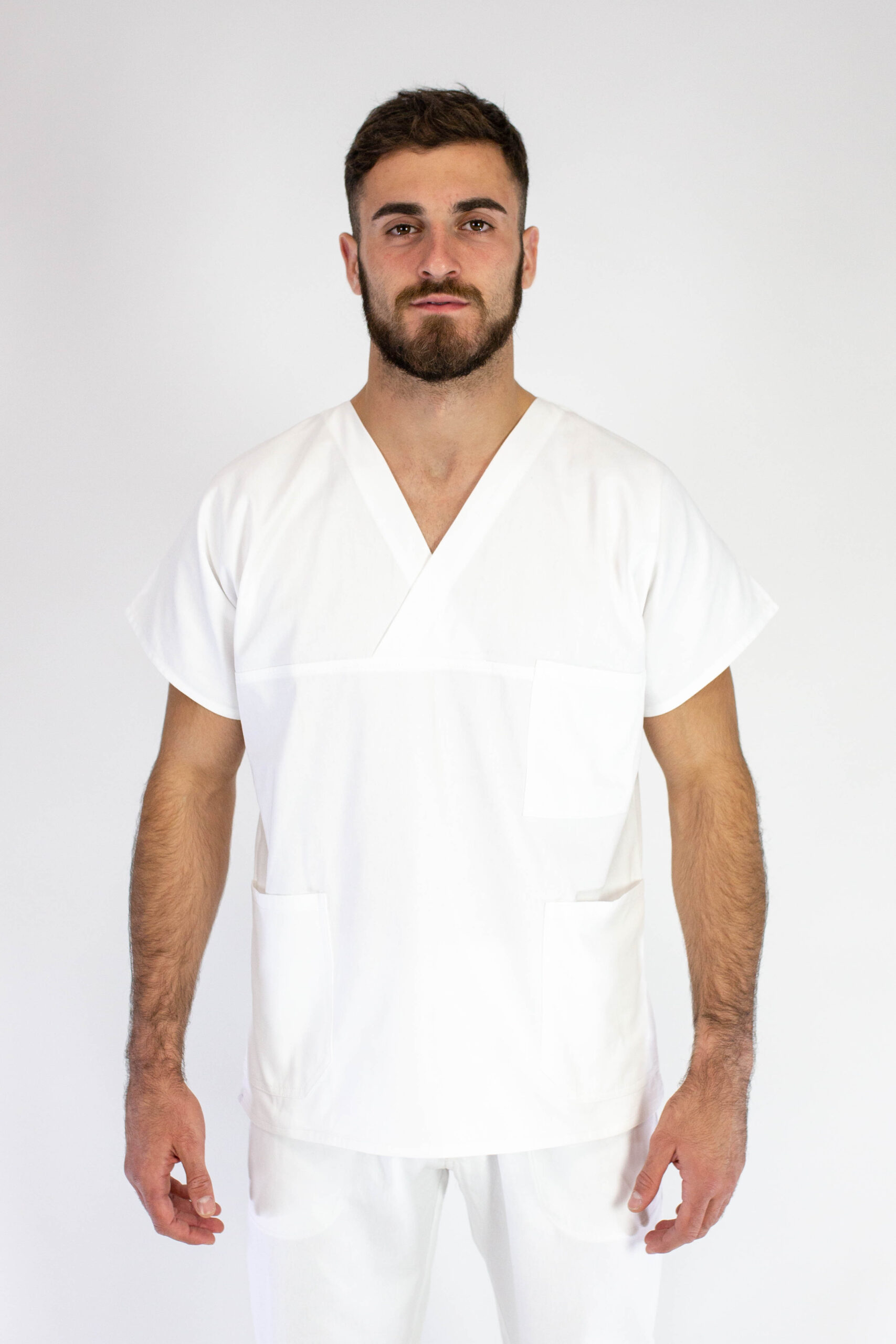 27-Medicinska bluza muška MEDIC M2 Bela