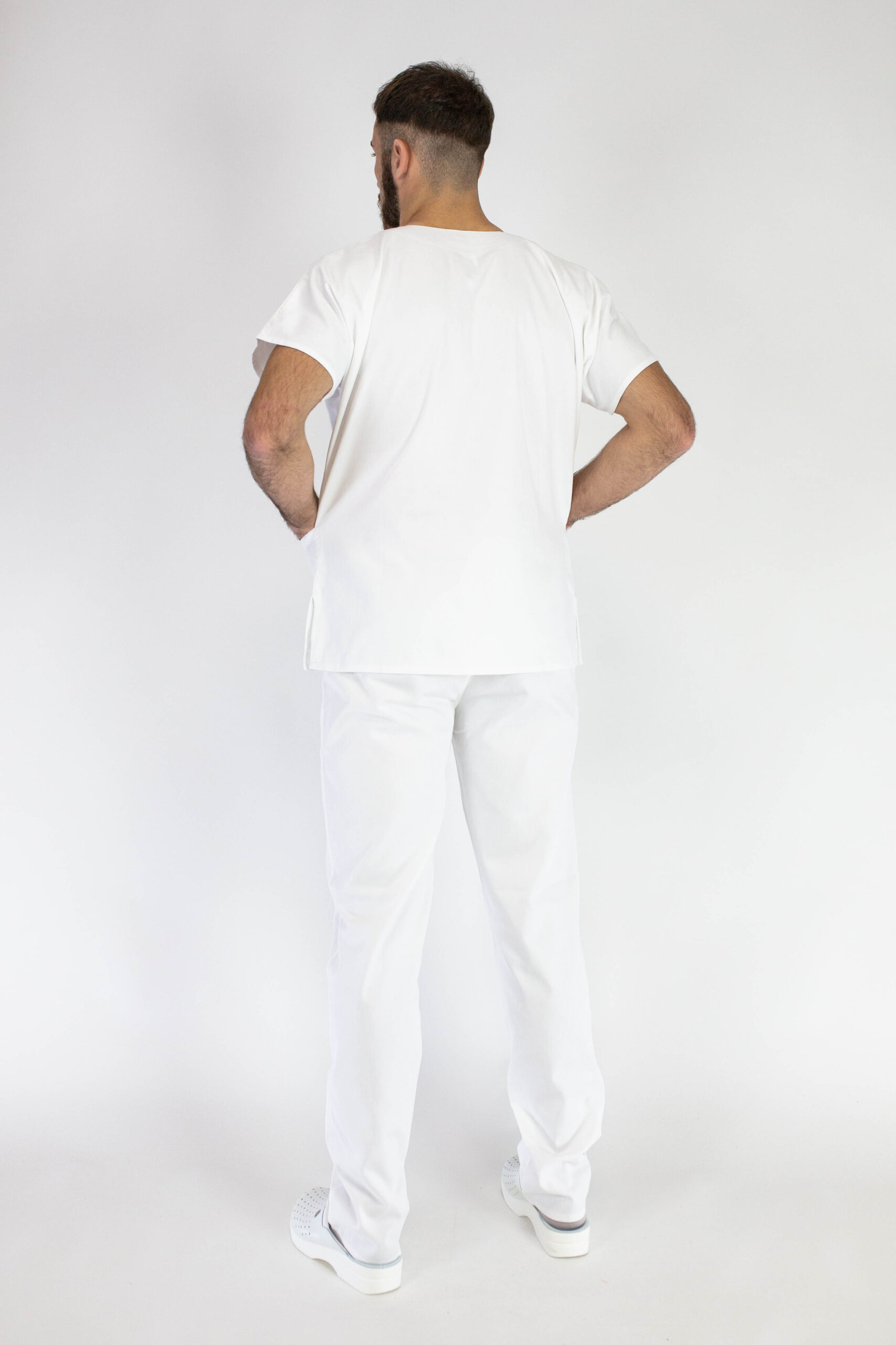 27-Medicinska uniforma muška MEDIC M2 Komplet belaaa