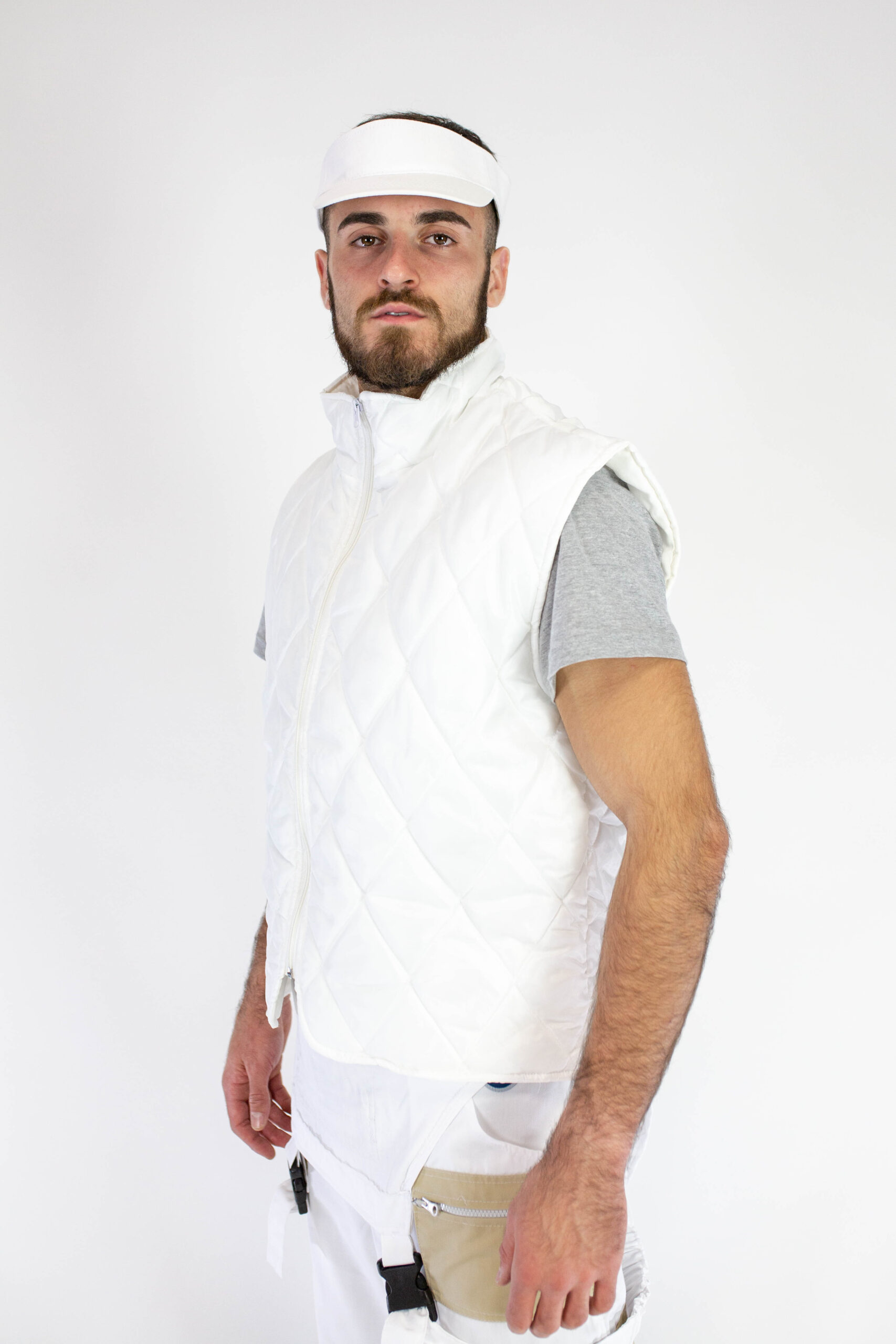 38-Radni prsluk WORK MOLER Beli