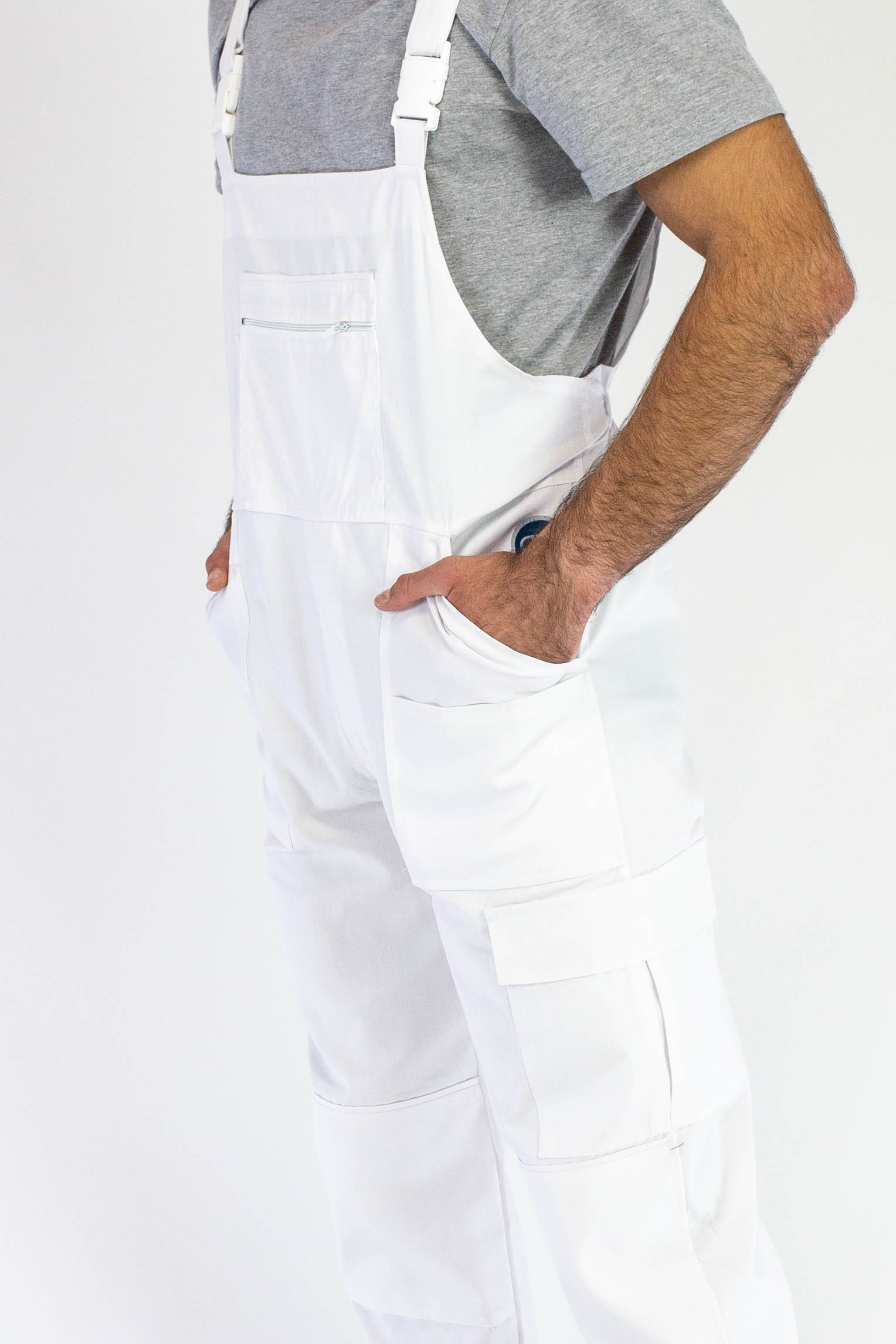 40-Radni polukombinezon WORK D-13 MOLER belo (3)