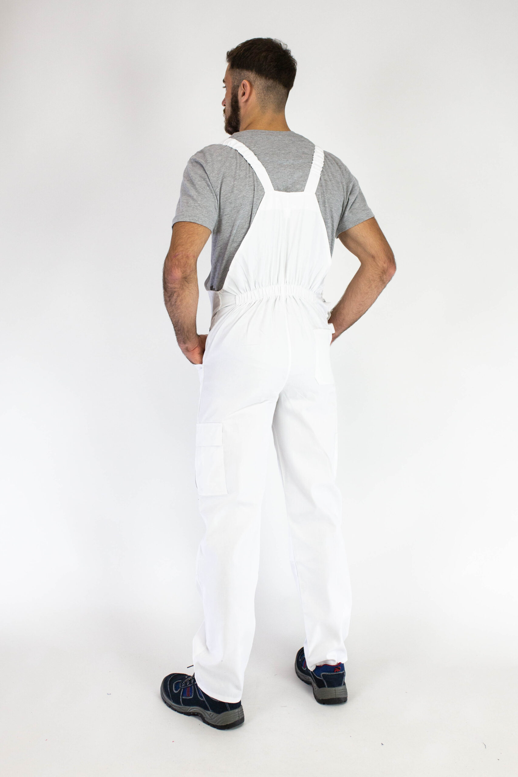 40-Radni polukombinezon WORK D-13 MOLER belo (4)