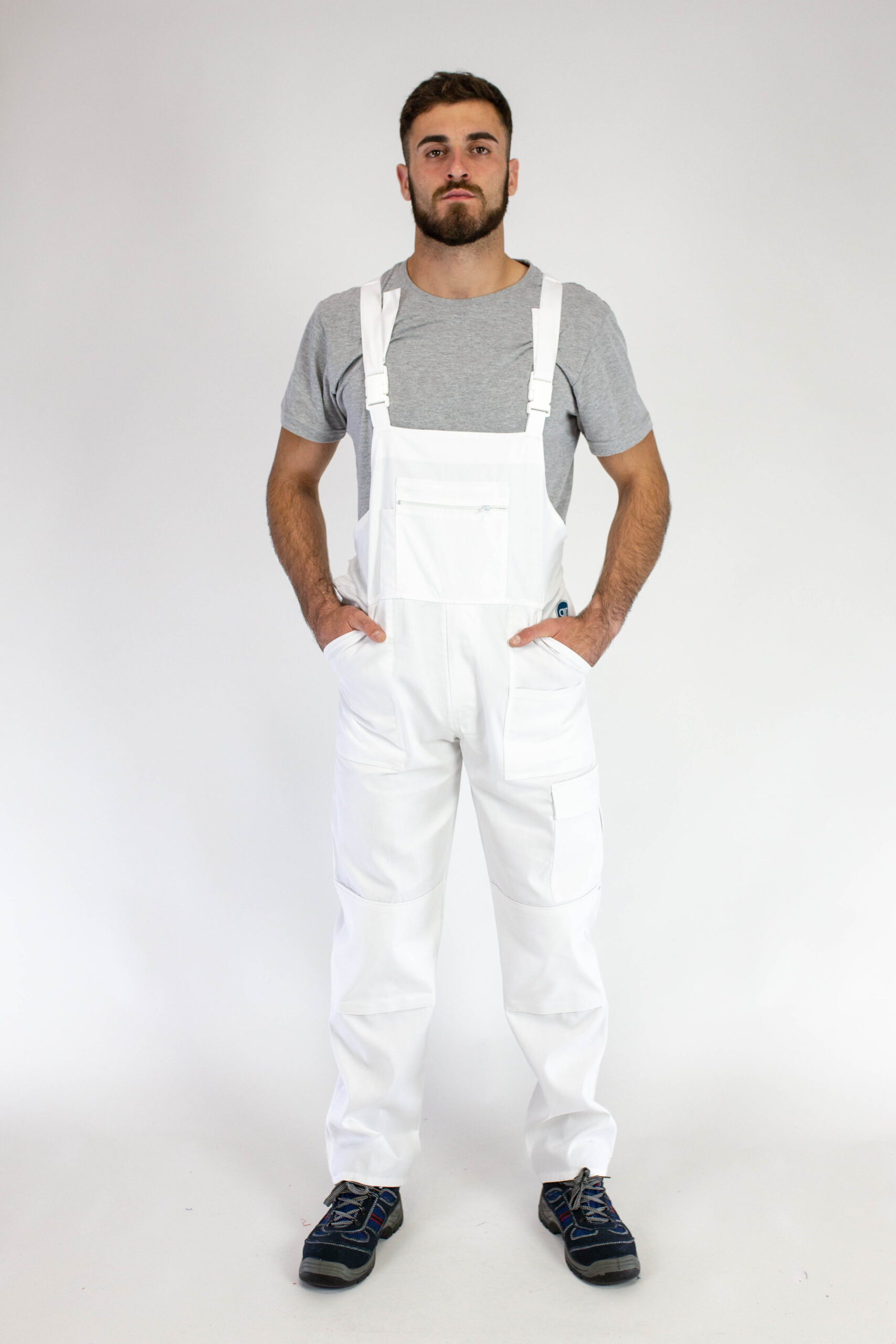 40-Radni polukombinezon WORK D-13 MOLER belo