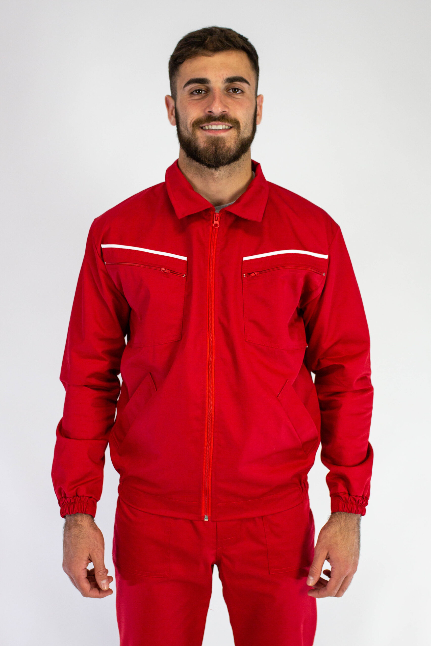 7-Radna bluza WORK D-19 Crvena