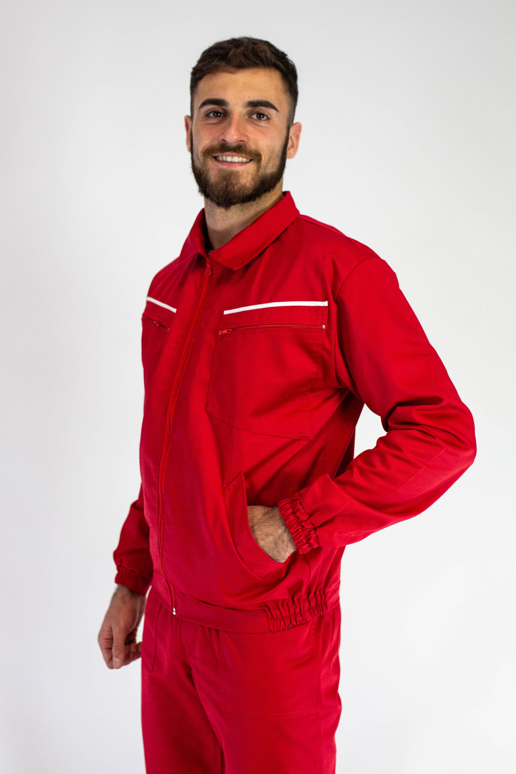 7-Radna bluza WORK D-19 Crvenaa